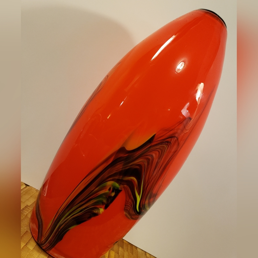 Decorative Glass Vase - Artisan Crafted